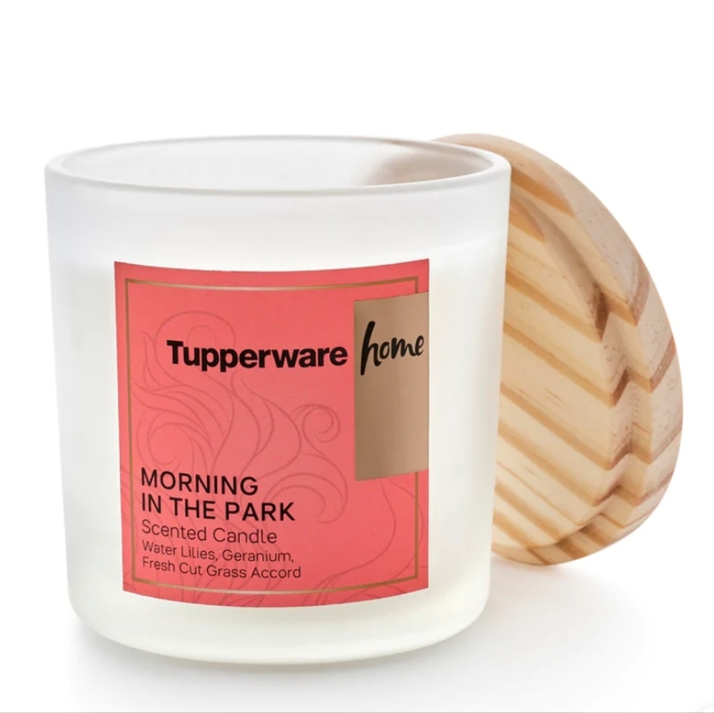 Tupperware Morning in the Park Candle New in Box